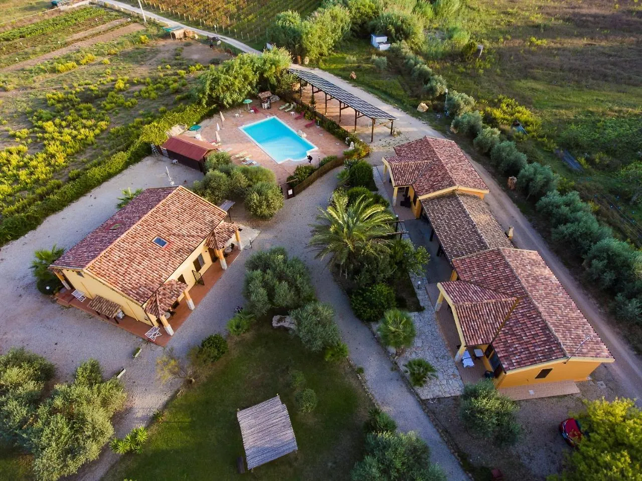 Bauernhof Agriturismo I Vigneti Olmedo Italien